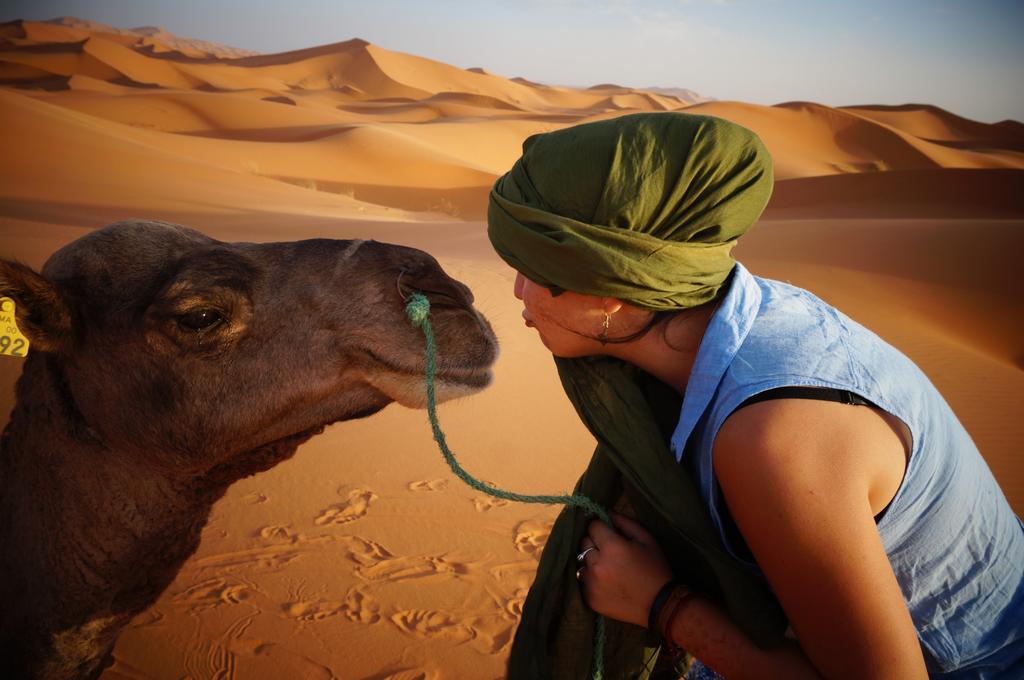 Sahara Camel Tours Camp Hotell Merzouga Rum bild